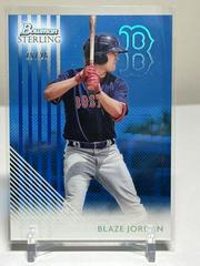 Blaze Jordan [Blue] Baseball Cards 2022 Bowman Sterling Tek Prices
