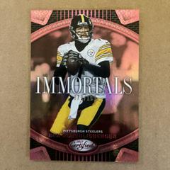 Ben Roethlisberger [Pink] #I-19 Football Cards 2023 Panini Certified Immortals Prices