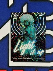 Umar Nurmagomedov [White Sparkle] #18 Ufc Cards 2023 Panini Donruss Optic UFC Light It Up Prices