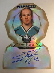 Scott Hannan [Gold Autograph] Hockey Cards 2020 SP Signature Edition Legends Decagons Prices