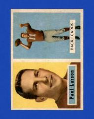 Paul Larson #146 Football Cards 1957 Topps Prices