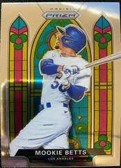 Mookie Betts #SG-2 Baseball Cards 2021 Panini Prizm Stained Glass Prices