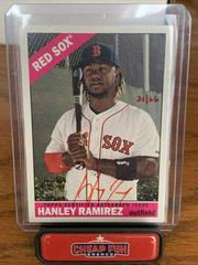 Hanley Ramirez [Red Ink] #HR Baseball Cards 2015 Topps Heritage Real One Autographs Prices