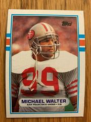 Michael Walter Football Cards 1989 Topps Prices