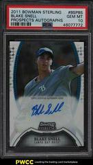 Blake Snell Baseball Cards 2011 Bowman Sterling Prospects Autographs Prices