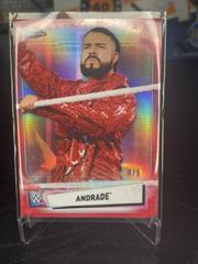 Andrade [Red Refractor] Wrestling Cards 2021 Topps Chrome WWE Prices