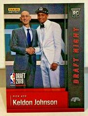Keldon Johnson Basketball Cards 2019 Panini Instant Draft Night Prices