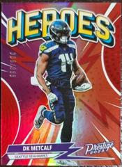 DK Metcalf [Red] #H-13 Football Cards 2023 Panini Prestige Heroes Prices