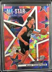 Klay Thompson [Red Ice] #21 Basketball Cards 2021 Panini Contenders Optic All Star Aspirations Prices
