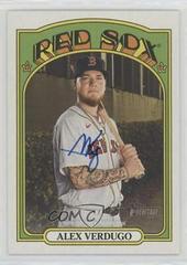 Alex Verdugo Real One Autographs #ROA-AV Baseball Cards 2021 Topps Heritage Real One Autographs Prices