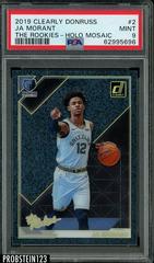 Ja Morant [Holo Silver] #2 Basketball Cards 2019 Panini Clearly Donruss the Rookies Prices