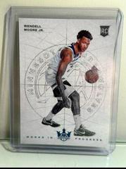 Wendell Moore Jr. [Sapphire] #10 Basketball Cards 2022 Panini Court Kings Works in Progress Prices