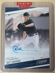 Matt Manning #PR-MM Baseball Cards 2021 Panini Chronicles Prestige Autographs Prices