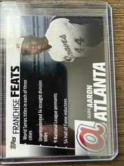 Hank Aaron Baseball Cards 2019 Topps Five Star Franchise Feats Prices