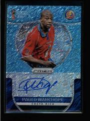 Paulo Wanchope [Blue Shimmer] Soccer Cards 2018 Panini Prizm World Cup Signatures Prices