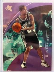 Tony Parker Basketball Cards 2001 Fleer E-X Prices