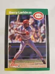 Barry Larkin #110 Baseball Cards 1989 Donruss Prices