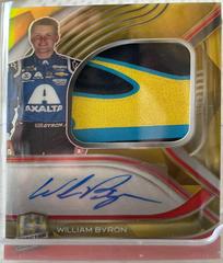 William Byron [Gold] #SFS-WB Racing Cards 2022 Panini Chronicles Nascar Spectra Firesuit Signatures Prices