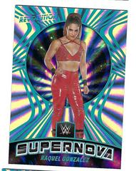 Raquel Gonzalez [Sunburst] Wrestling Cards 2022 Panini Revolution WWE Supernova Prices