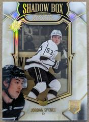 Jordan Spence [Gold Spectrum ] Hockey Cards 2022 SPx Shadow Box Prices