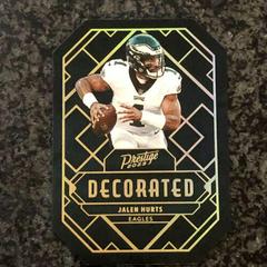 Jalen Hurts #D-25 Football Cards 2023 Panini Prestige Decorated Prices