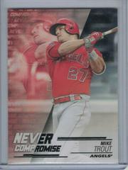 Mike Trout [Black] #NC-MT Baseball Cards 2018 Stadium Club Never Compromise Prices