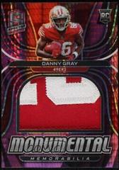 Danny Gray [Neon Pink] #MME-DGR Football Cards 2022 Panini Spectra Monumental Memorabilia Prices