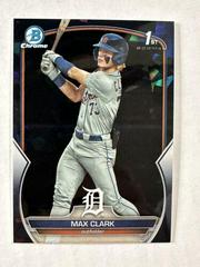 Max Clark [Black Sapphire] #BDC-76 Baseball Cards 2023 Bowman Draft Chrome Sapphire Prices