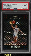 Jason Kidd [X Fractor] Basketball Cards 2007 Topps Chrome Prices