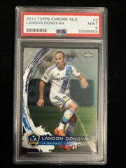 Landon Donovan #3 Soccer Cards 2014 Topps Chrome MLS Prices