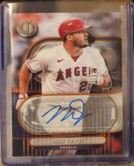 Mike Trout #TA-MT Baseball Cards 2024 Topps Tribute Autograph Prices