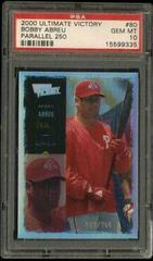 Bobby Abreu [Parallel 250] #80 Baseball Cards 2000 Ultimate Victory Prices