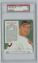 Don Mueller Baseball Cards 1955 Red Man Tobacco Prices
