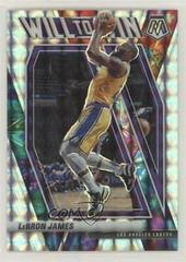 LeBron James [Mosaic] Basketball Cards 2020 Panini Mosaic Will to Win Prices