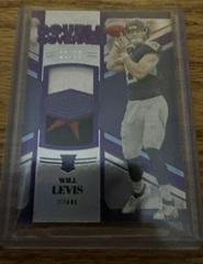 Will Levis [Purple] #DC-14 Football Cards 2023 Panini Plates and Patches Double Coverage Prices