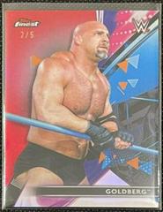 Goldberg [Red] Wrestling Cards 2021 Topps Finest WWE Prices