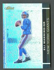Eli Manning [Black Refractor] #11 Football Cards 2007 Topps Finest Prices