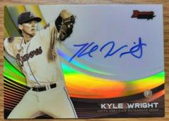 Kyle Wright [Gold Refractor] Baseball Cards 2017 Bowman's Best Monochrome Autograph Prices