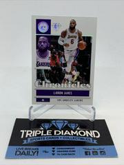 LeBron James [75th Anniversary] Basketball Cards 2021 Panini Chronicles Prices