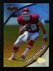 Tony Gonzalez [Refractor] #101 Football Cards 1997 Bowman's Best Prices