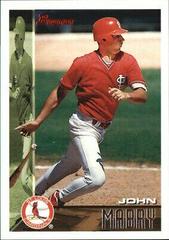 John Mabry #185 Baseball Cards 1995 Bowman Prices