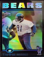 Tommie Harris [Black Refractor] #212 Football Cards 2004 Topps Chrome Prices