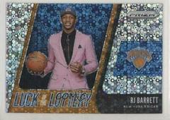 RJ Barrett [Fast Break] #3 Basketball Cards 2019 Panini Prizm Luck of the Lottery Prices