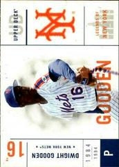 Dwight Gooden Baseball Cards 2001 Upper Deck Legends of NY Prices