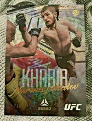Khabib Nurmagomedov [Asia Gold] #190 Ufc Cards 2021 Panini Chronicles UFC Prices