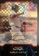 David Ortiz [Xfractor] Baseball Cards 2004 Bowman Chrome Prices
