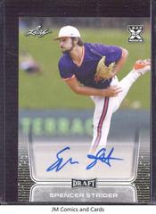 Spencer Strider [Retail] #BA-SS1 Baseball Cards 2020 Leaf Draft Autographs Prices