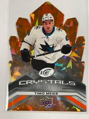 Timo Meier [Orange] #IC-28 Hockey Cards 2021 Upper Deck Ice Crystals Prices