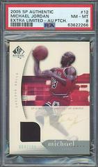 Michael Jordan [Extra Limited Auto.Patch] #12 Basketball Cards 2005 SP Authentic Prices