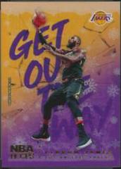 LeBron James [Winter] Basketball Cards 2018 Panini Hoops Get Out the Way Prices